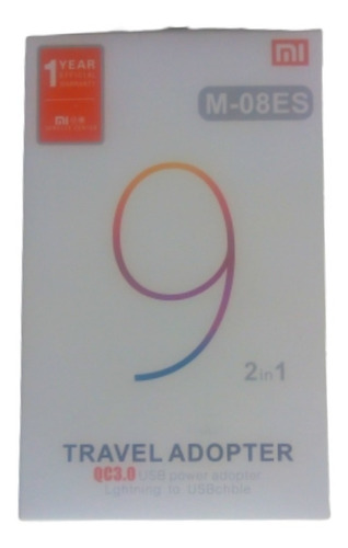 Imagen 1 de 2 de Cargador Mi M-08es