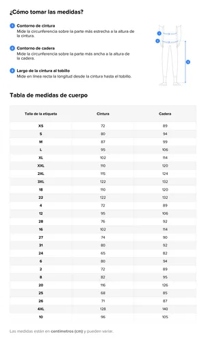 Medidas American Eagle Tallas Extras Tallas Extras Jeans Mujer