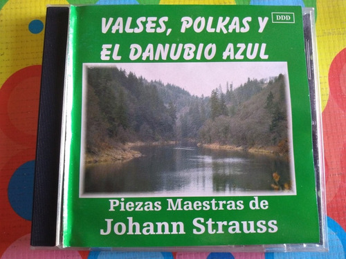 Johann Strauss Cd Valses Polkas Y El Danubio Azul