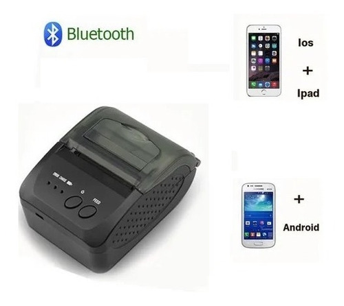Impresora Bluetooth Mini Con Batatia De Litio O Corriente 