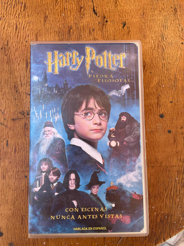 Harry Potters Y La Piedra Filosofal Pelicula Vhs Original