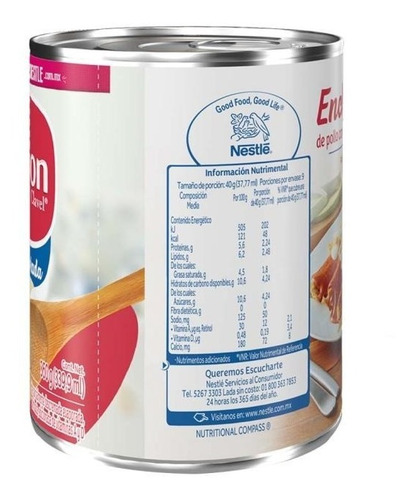 Leche Evaporada Nestlé Carnation 360 Gr