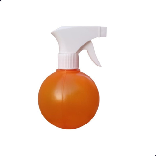 Pulverizador Borrifador Spray 350ml P/ Salão Planta Limpeza Cor Laranja