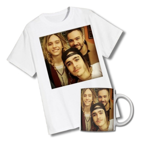 Combo Remera Y Taza De Airbag / Rock/ 11