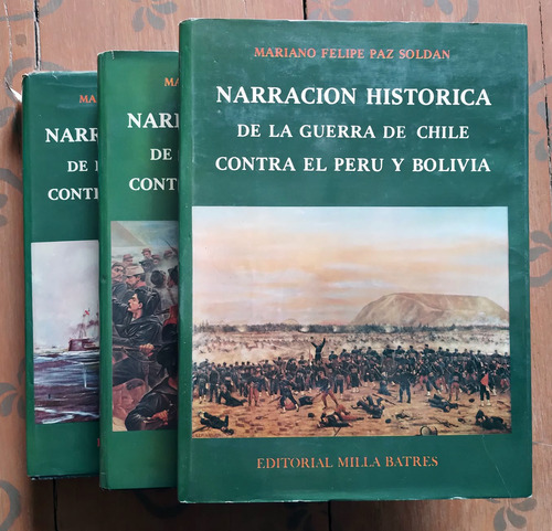 Narración Histórica De La Guerra De Chile Con Perú Y Bolivia (Usado)