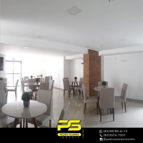 Apartamento Com 1 Dormitório À Venda, 50 M² Por R$ 220.000,00 - Brisamar - João Pessoa/pb - Ap4115