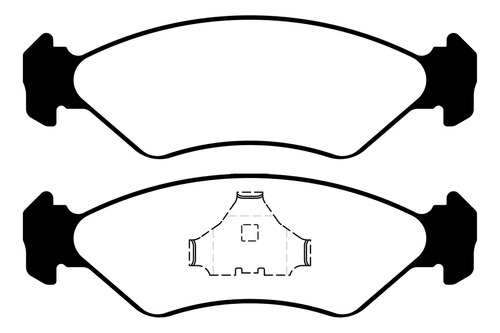 Pastillas De Freno Para Ford Fiesta 0 1.3 Cl 93/95 Litton