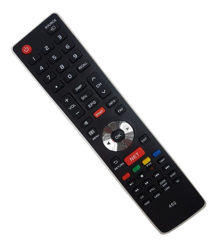 Control Remoto Er-33911 Para Smart Tv Sanyo Panavox Lcd-452