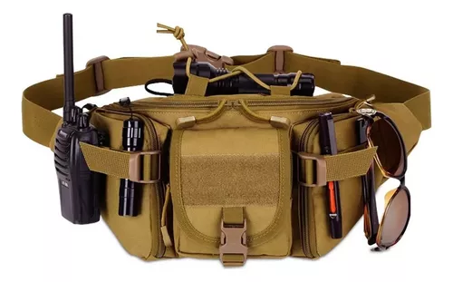 5FLEX - Cangurera táctica – Cangurera oculta – Bolsa EDC para hombres –  Riñonera militar – Bolsa táctica para el cuerpo – Riñonera táctica –  Cangurera