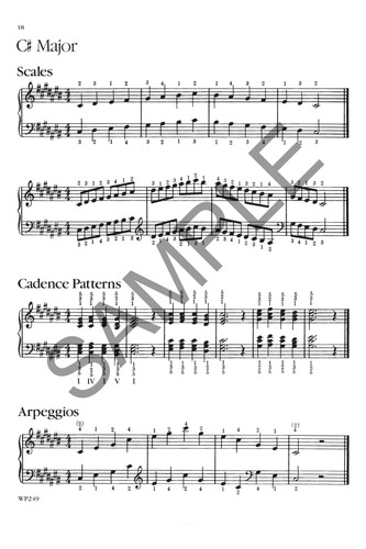 James Bastien: Scales, Chords & Arpeggios.