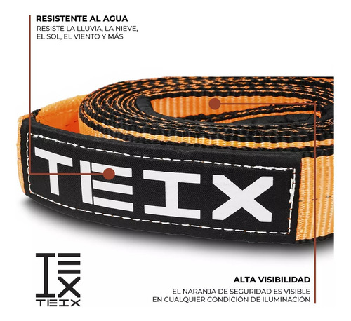 Eslinga Banda Ojo A Ojo De 3 PuLG X 9 Mt, 13 Ton