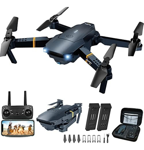 Drone Con Cámara Para Adultos, Plegable Rc Quadcopter Kids T