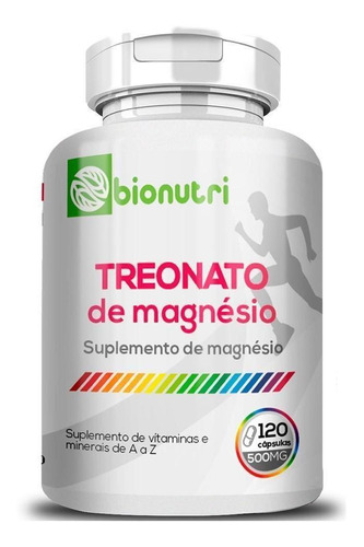 Magnesio L-treonato 500mg 120cps Bionutri