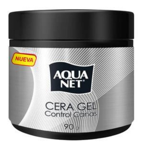 Cera Gel Aqua Net Canas Alta Fijación 90g