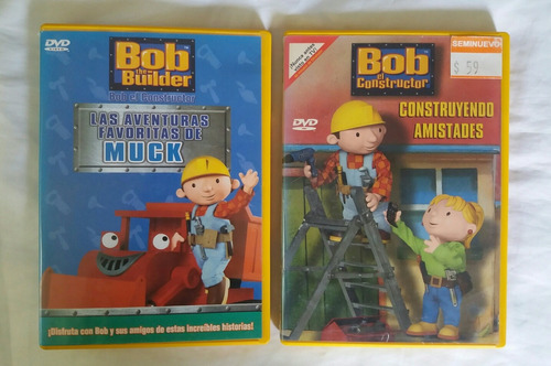 Bob El Constructor Dvd Originales En Español Oferta