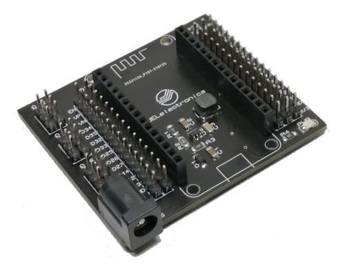 Imagen 2 de 4 de Base Shield Esp32 Esp32s Wifi Con Regulador 5v 2a