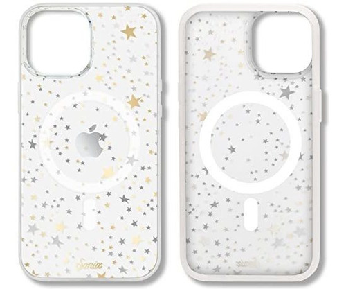 Funda Para iPhone 14 De Estilo Noche Estrellada Con Iman