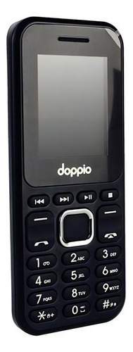 Teléfono Celular Doppio F1811 Telcel Negro