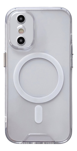 Funda Case Para iPhone XS Space Magsafe Transparente