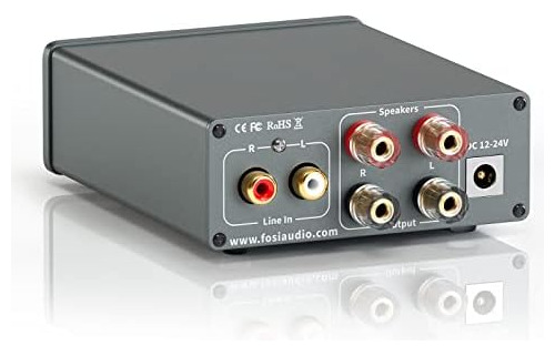 Fosi Audio V1.0g Mini Amplificador Estéreo De 2 Canales Clas