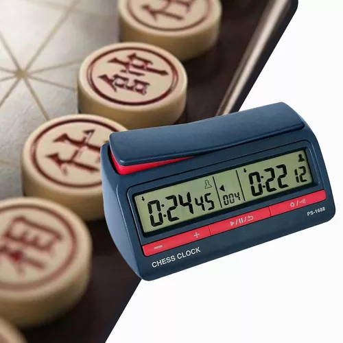 Relógio De Xadrez Digital Portátil E Cronômetro De Jogo Cronômetro De  Competição. com o Melhor Preço é no Zoom