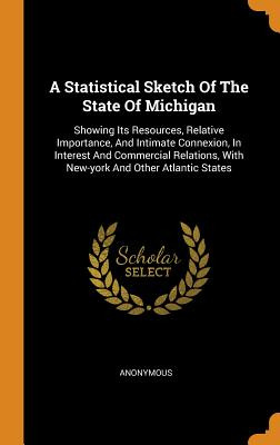 Libro A Statistical Sketch Of The State Of Michigan: Show...