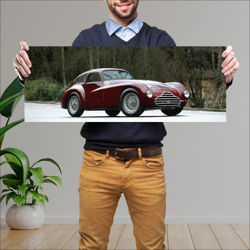 Cuadro 30x80cm Auto 1948 Alfa Romeo 6c 2500 Comp 8