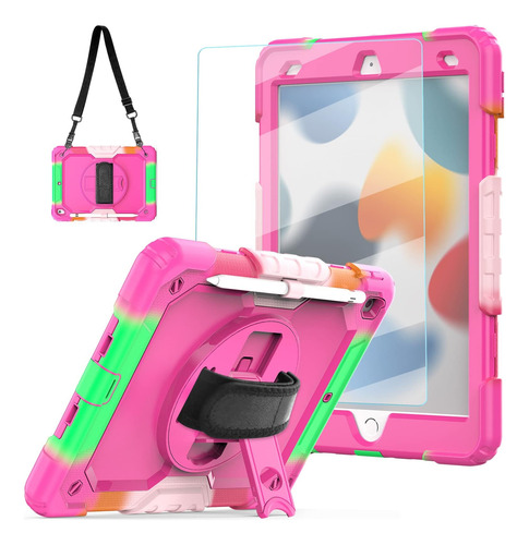 Funda iPad Blosomeet 10.2 2021 9na/8va/7ma Gen Madreselva