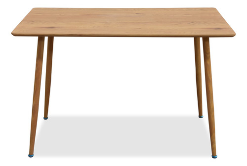 Mesa Con Sillas Eames Comedor Moderno Minimalista Vintage Color Madera/Negro
