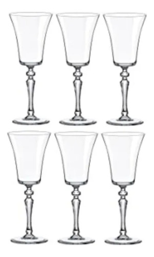 Set X 6 Copas Licor Cristal Bohemia Rona Harmony  60ml