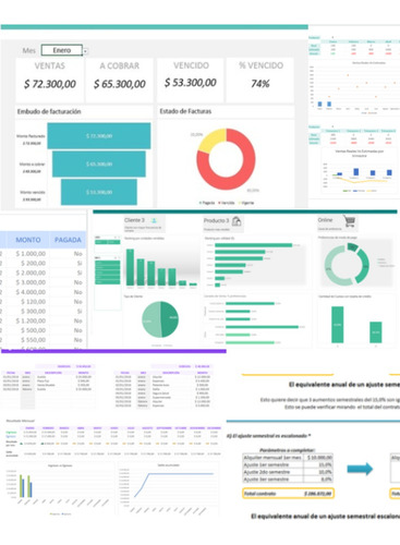 Mega Combo Plantillas De Excel Para Contabilidad Editables