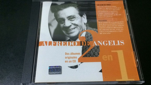 Alfredo De Angelis  Dos Albumes En Un Cd  Cd Nuevo Cerrado