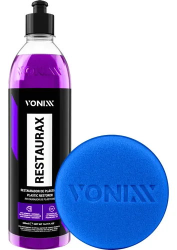 Revitalizador Plásticos Vonixx Restaurax 500ml + Aplicador