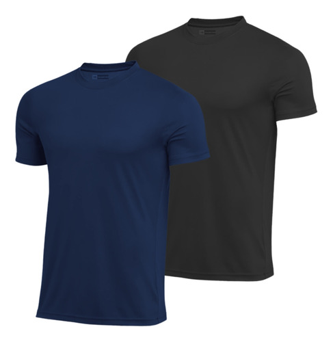 2x Camiseta Deportiva Dry Fit Entrenamiento Plus Size Adulto
