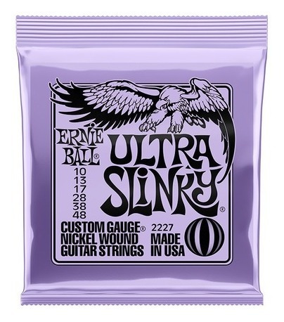 Encordadura Ernie Ball ''ultra Slinky'' Para Guitarra 2227