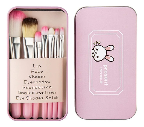 Pimoys Brochas De Maquillaje Para Niños, Juego De Brochas De