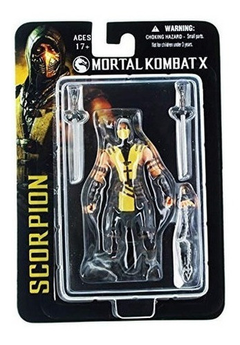 Mortal Kombat Mezco X Scorpion Figura De Acción