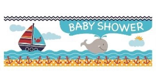 Banner Baby Shower Niño Jumbo