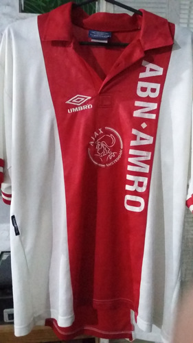 Camiseta Del Ajax Marca Umbro Original Temporada1993/1994 Xl