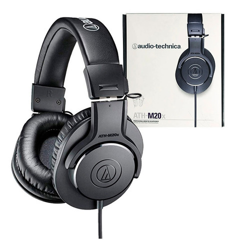 Auriculares Audio-Technica M-Series ATH-M20x negro