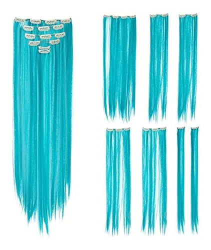 Extensiones De Pelo Con Broches Swacc, Cabeza Completa