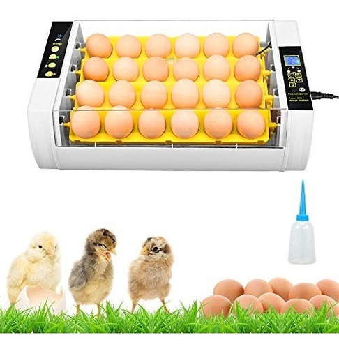 Imagen 1 de 1 de Incubadora De Pollos Automática De 24 Huevos Nuevos Nacedera