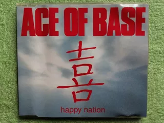 Eam Cd Maxi Single Ace Of Base Happy Nation 1993 Edic Europa