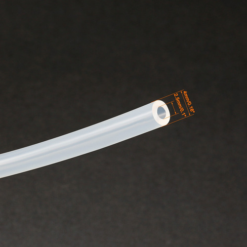 Tubo De Silicona Para Bomba Transferencia 4mm Od 1m Claro