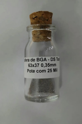 Esfera De Bga Ds Tools 63x37 0,45mm - Pote Com 25 Mil