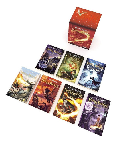 Imagem 4 de 7 de Caixa Harry Potter - Edição Premium + Pôster Exclusivo