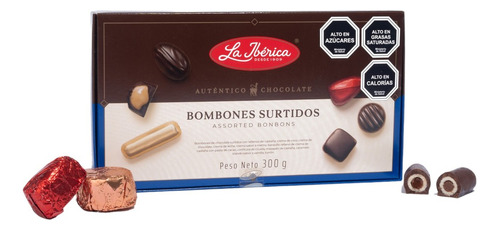 Bombones Surtidos De Chocolate 300g La Ibérica