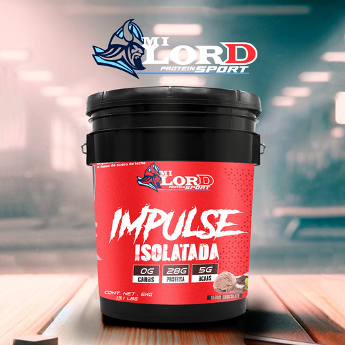 Proteína Whey Hs Hidrolizada Isolate My Lord 6 Kg Sabores Chocolate