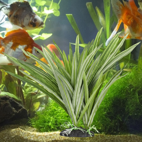Planta De Agua De Simulación, Peceras De Plástico, Artificia