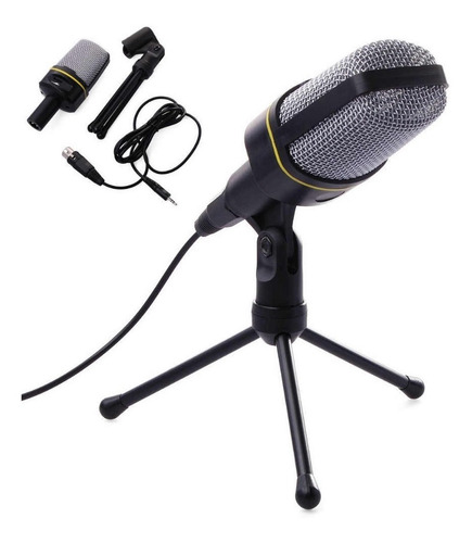 Imagen 1 de 5 de Microfono Profesional Condensador Sf 920 Con Tripode Oferta